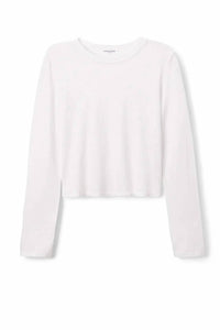 Perfectwhitetee - Jamie Long Sleeve Crew Neck Tee