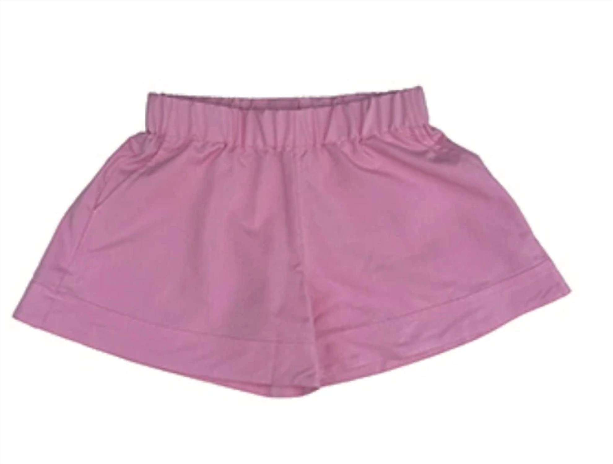 Little Olin - Girls Chambray Shorts