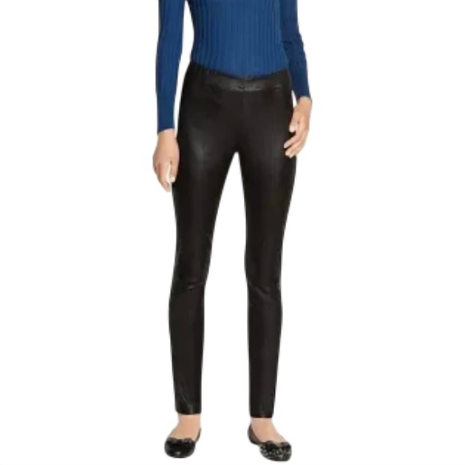 Salvatore Ferragamo - Women's Nappa Leather Trousers