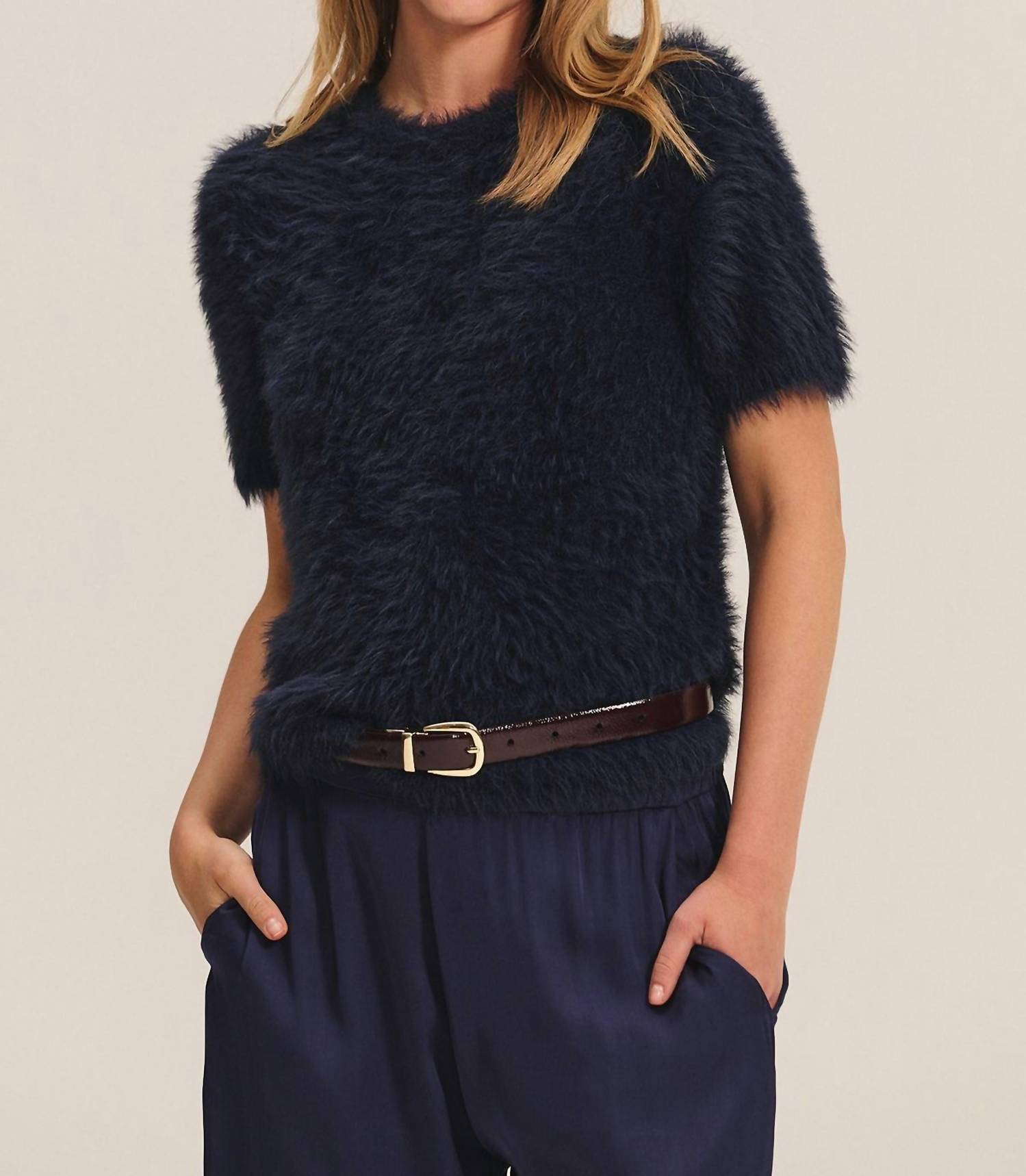 Velvet By Graham & Spencer - Kit Short Sleeve Crew Top