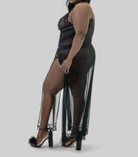Oh La La Cheri - Valentine Sheer Gown - Plus