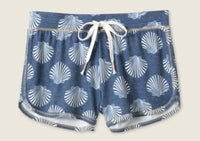 PJ Salvage Maritime Lounge Shell Shorts in navy - women's shorts - view 5
