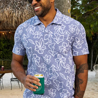Criquet - Men's Jacquard Monty Polo Shirt