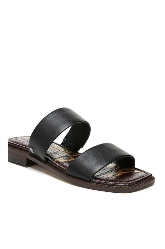 Sam Edelman - Women's Haydee Leather Slide Sandal