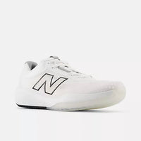 New Balance Women's Fuelcell 996v6 Pickleball Shoe in white black - women's shoe
