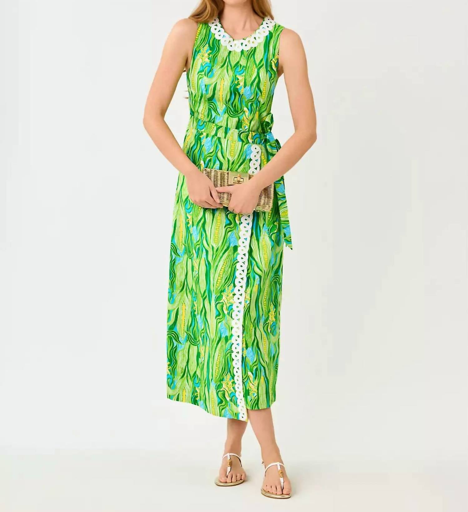Lilly Pulitzer - Fresia Stretch Maxi Shift Dress