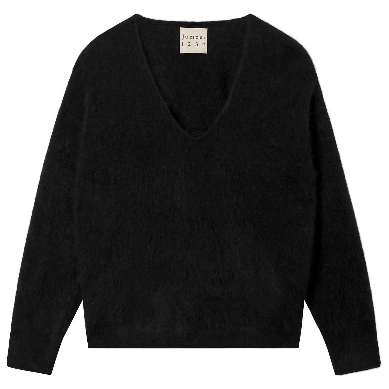Jumper1234 - Brushed Boxy V Neck Tee