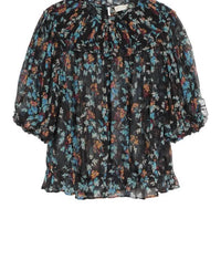 Ulla Johnson - Solenne Puff Sleeve Silk Top
