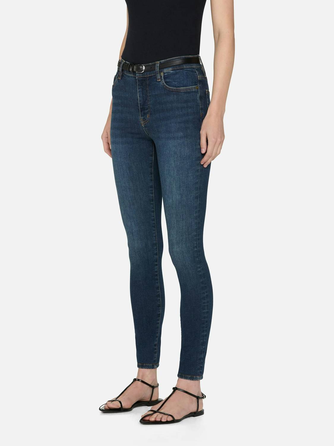 Frame - Alix High Rise Skinny Jeans