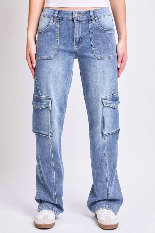 Ymi - Junior High Rise Skater Straight Leg Jeans