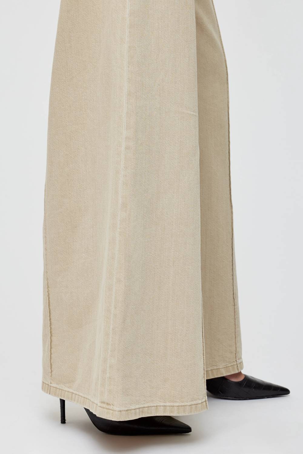 Moussy - Denim Track Trousers Pants