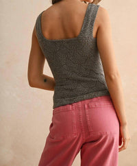 Miou Muse - Strechy Washed Detail Knitted Top