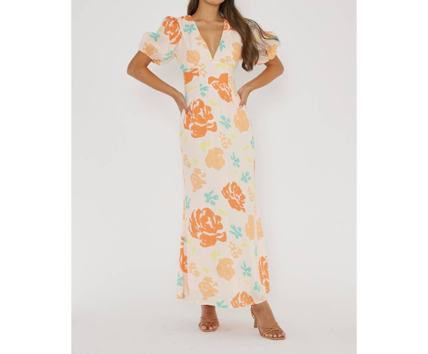 One And Only Collective - Floral Maxi Dress