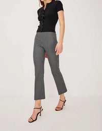 Rails Auray High-Waisted Pant in black gingham - women's pants - view 4