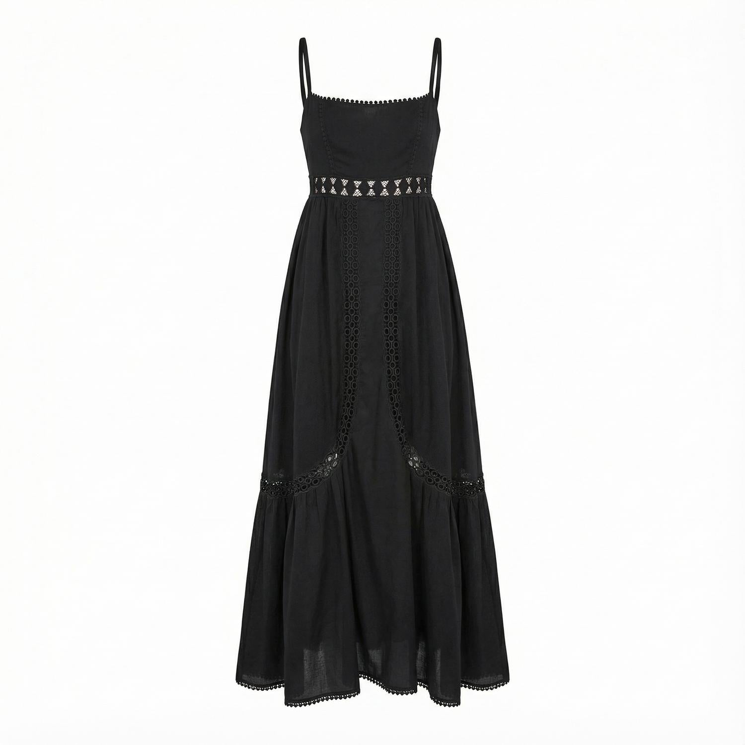 peixoto Charlotte Maxi Dress in black 1 - women's dress - view 4