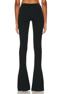 The Attico - Pre-loved Flair Pant With Zip Detail