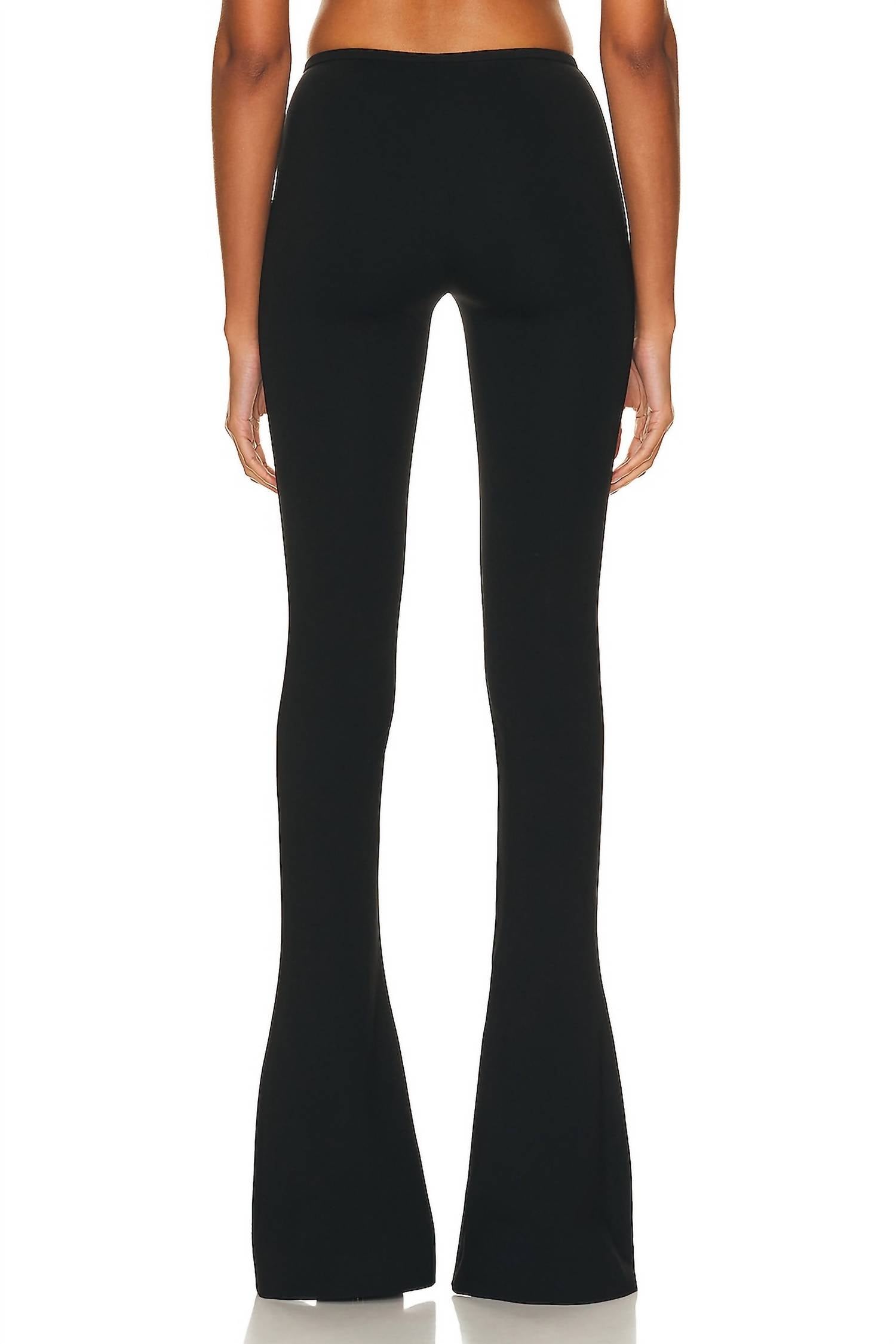 The Attico - Pre-loved Flair Pant With Zip Detail