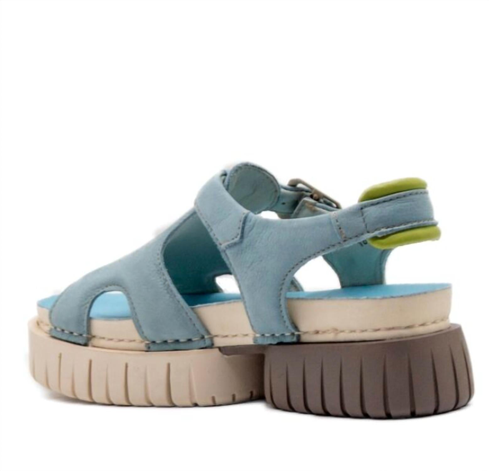 The ART Company Women's 1882 Madeira Sandals in hawaii nubuck - women's sandal - detail view