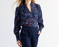 Go By Go Silk - Girly Printed Blouse