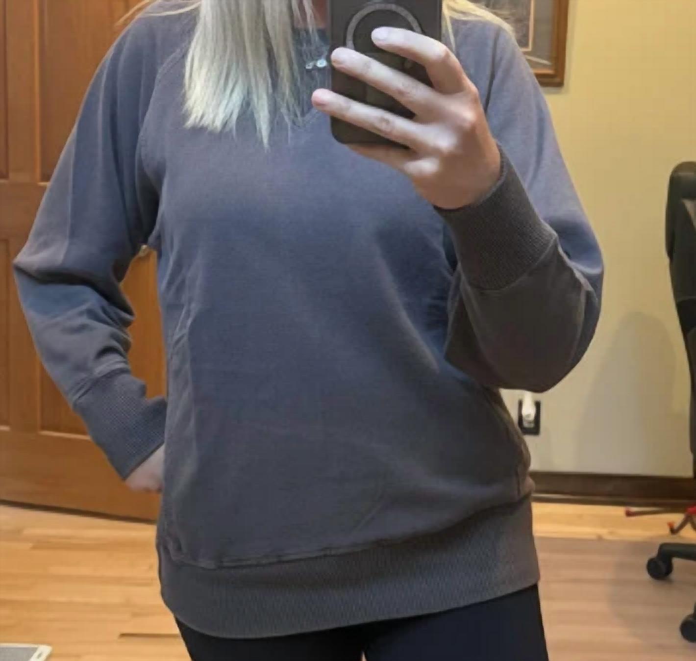 Zenana - Pigment Dyed French Terry Pullover Sweater