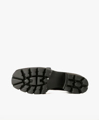 All Black - Women's Tap And Lugg Loafers