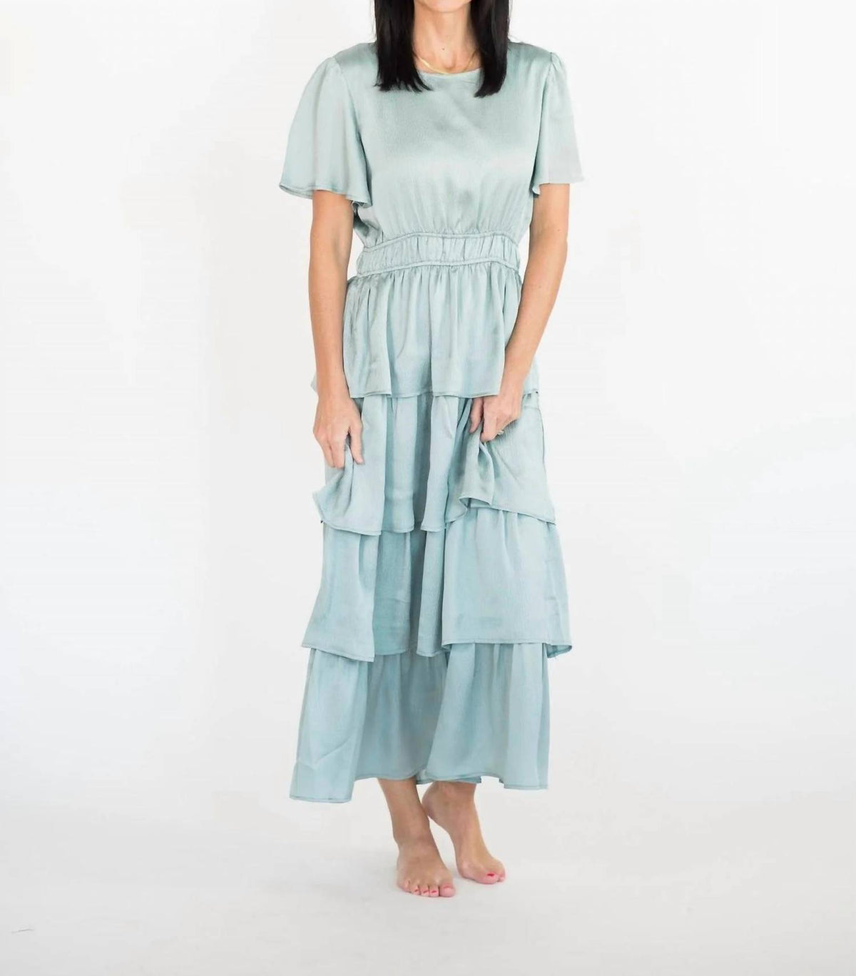 Tea N Rose - Lindee Tiered Dress