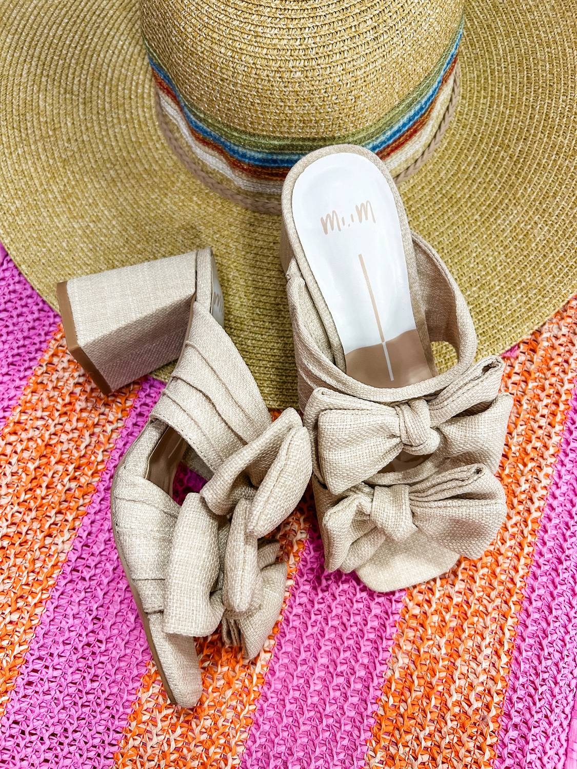 Mi.Im - Women's Lucy Double Bow Block Heel