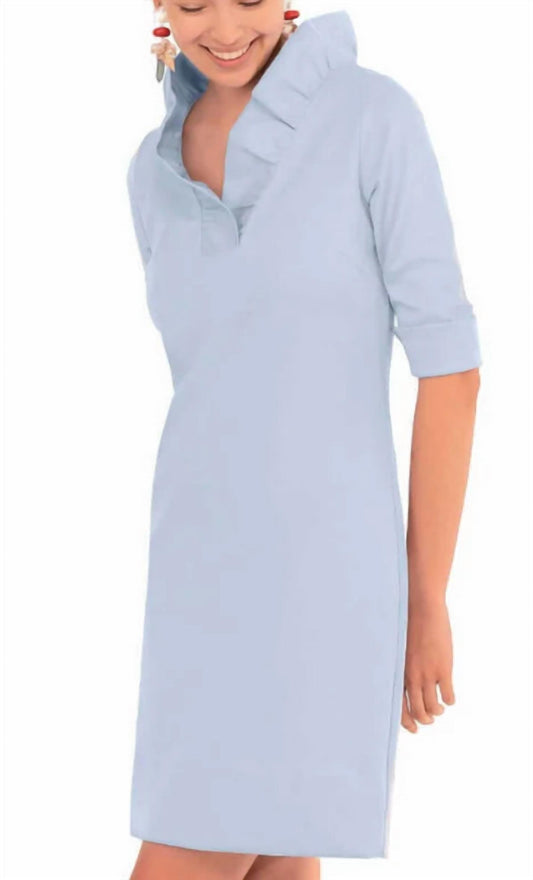 Gretchen Scott - Ruffneck Solid Dress