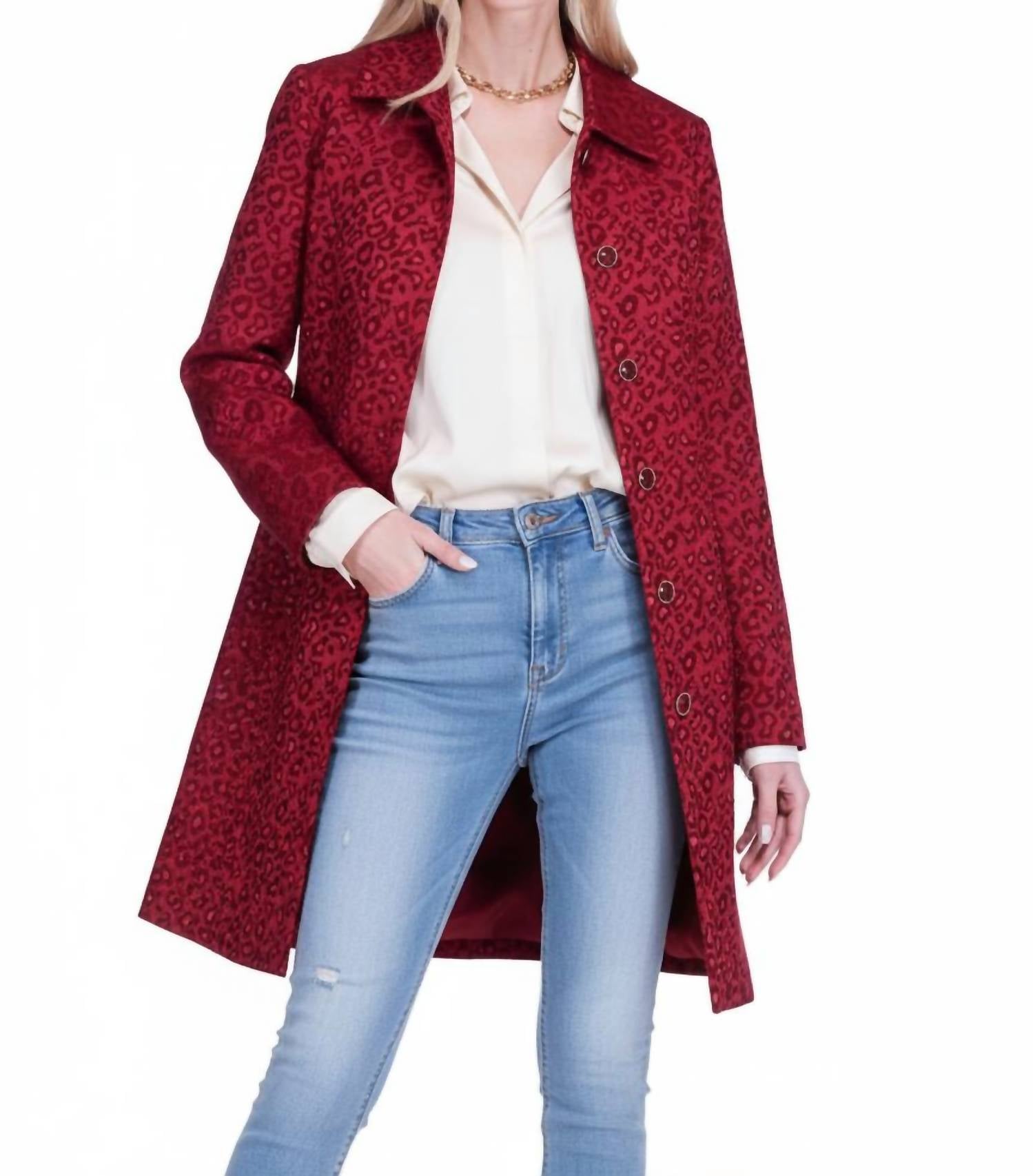Jade Melody Tam - Collar Fitted Coat