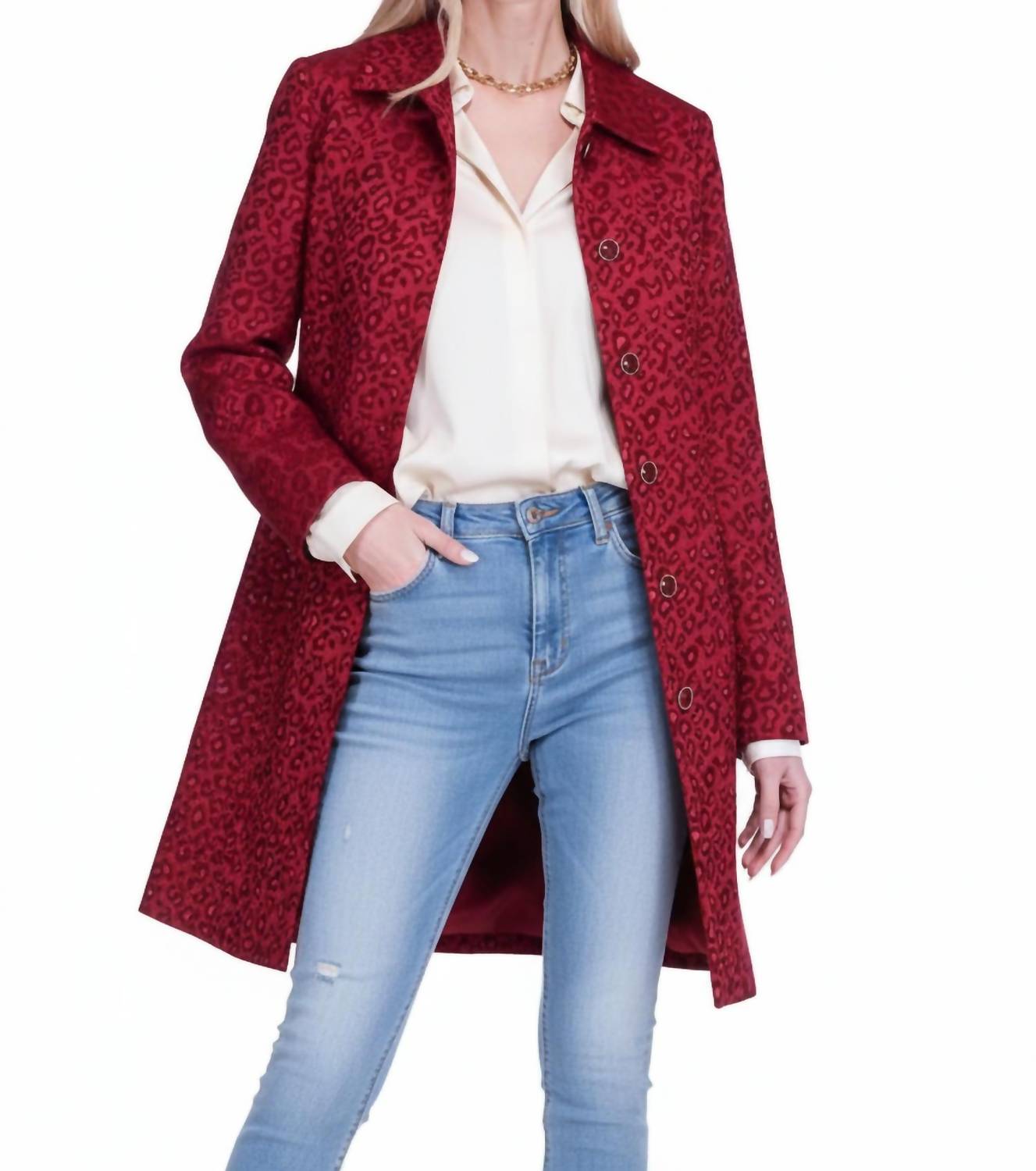 Jade - Collar Fitted Coat