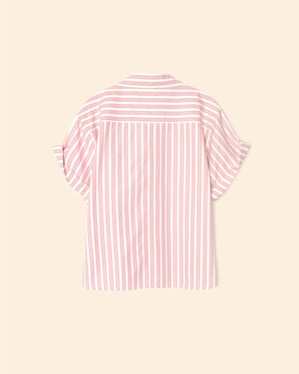 XIRENA Drake Shirt in pink sorbet - women's shirt - view 4