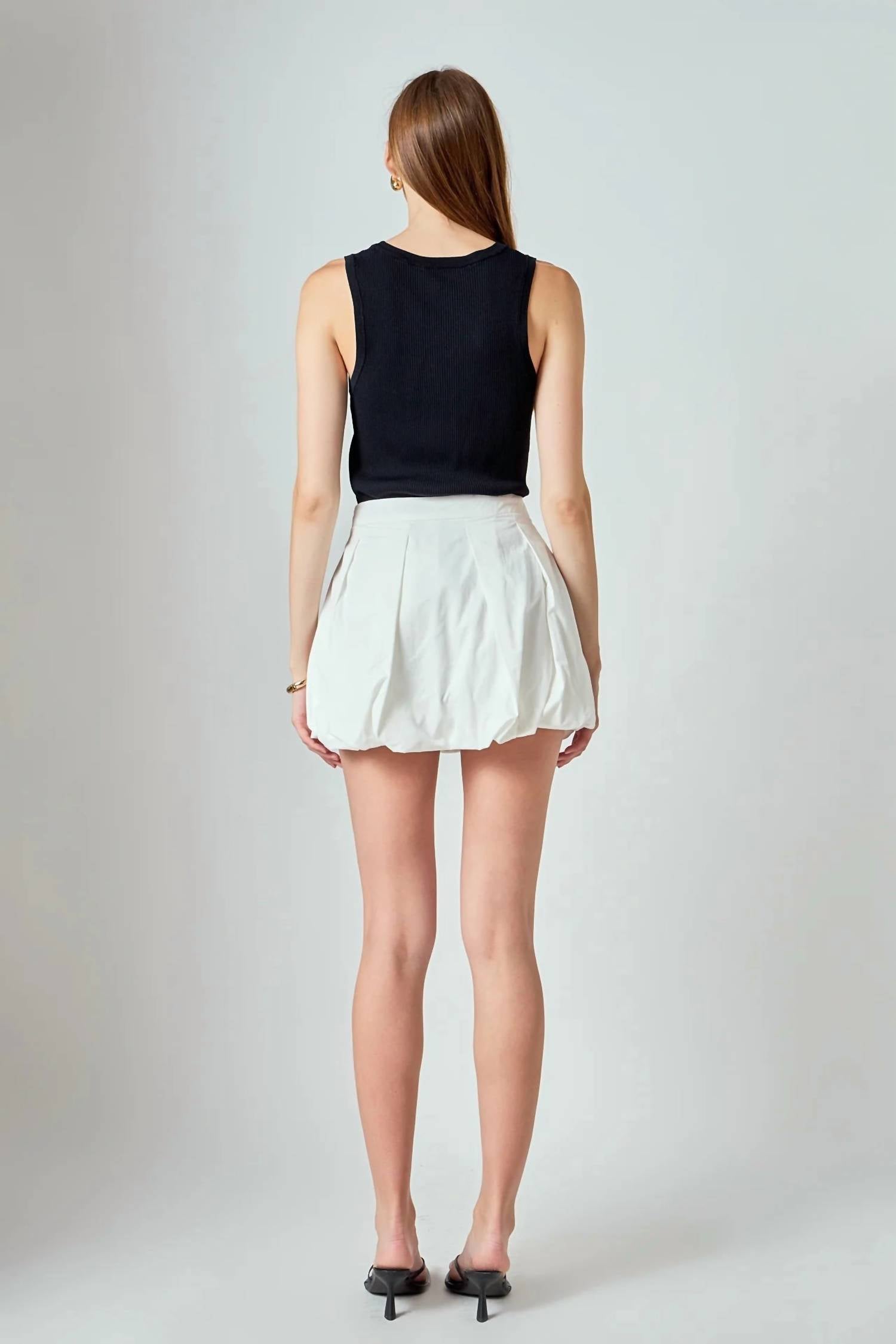 Endless Rose - Claire Bubble Hem Skort