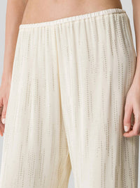 Forte Forte - Les Fils d' Argent Jacquard Pants