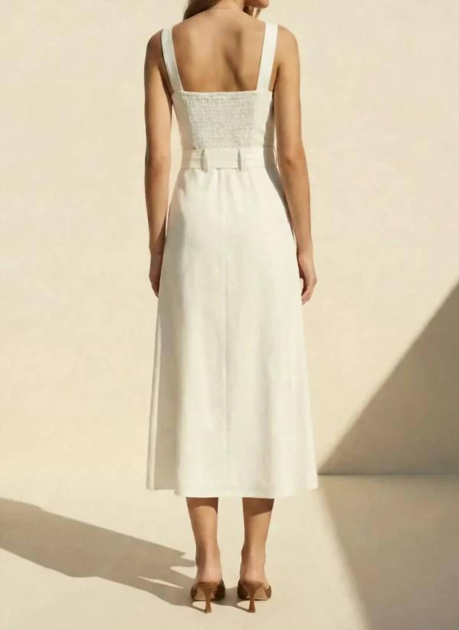 Mint Exclusives - Olivia Linen Maxi Dress