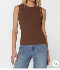 Velvet Heart Journey tank in ground clove - women's tank top