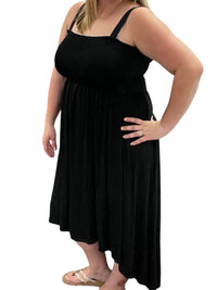 White Birch - Smocked Hi Low Little Dress