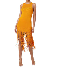 Toccin - Margaux Fringe Knit Dress