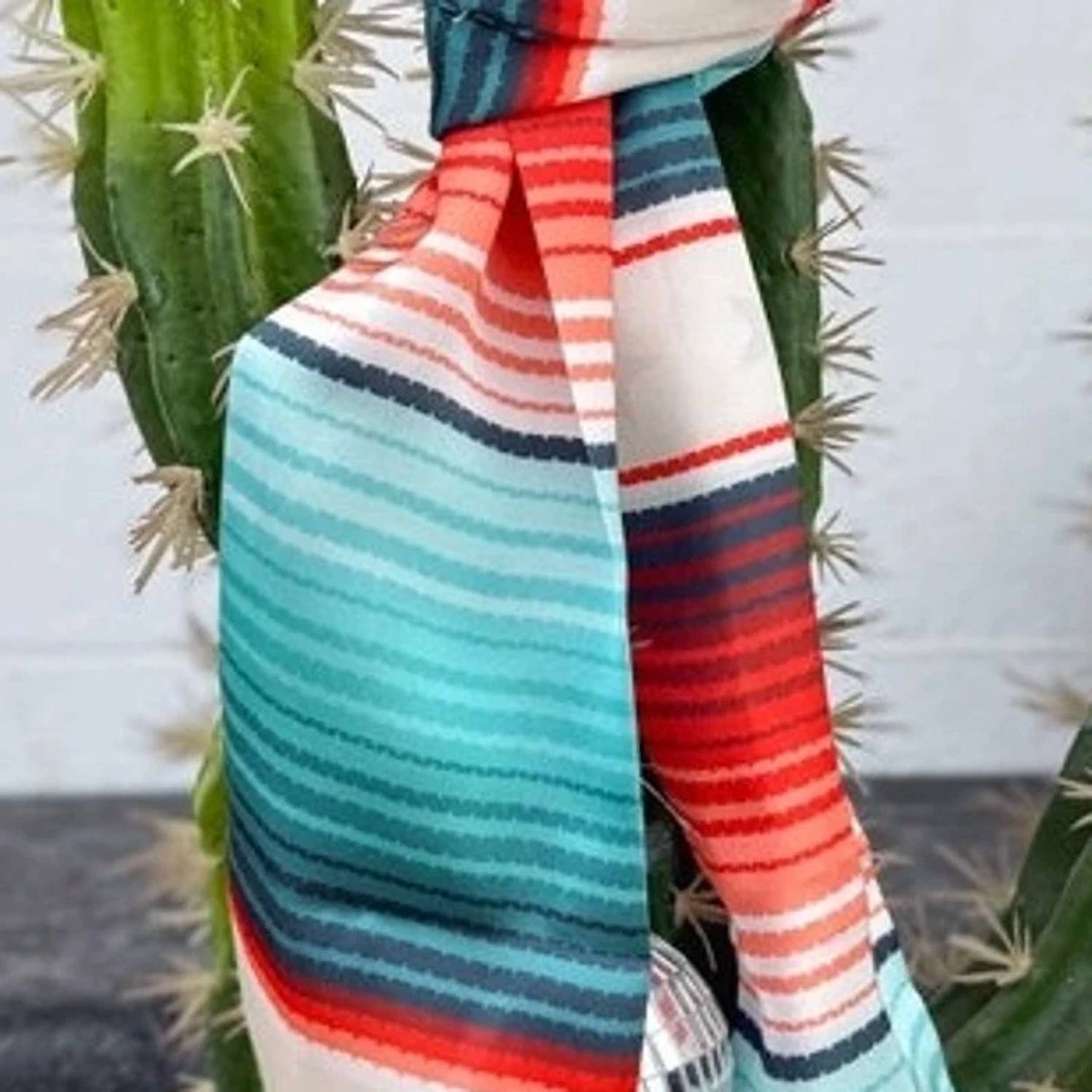 Rowdy Crowd - Good Life Long Western Southwestern Cowgirl Scarf