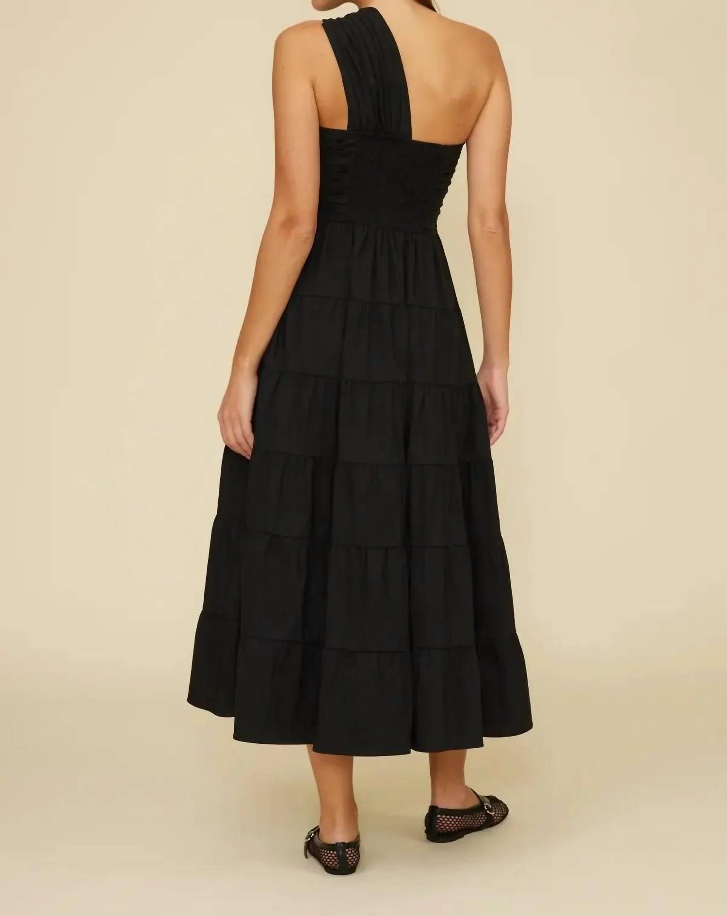 Lucy Paris - Christy Poplin Midi Dress