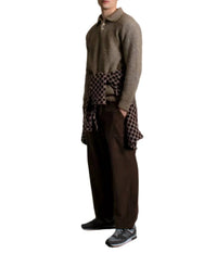 Far Afield - Kier Knitted Diamond Cable Polo