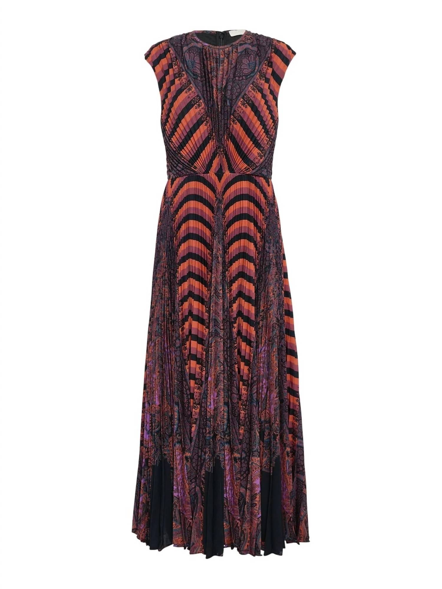 Ulla Johnson - Women's Violeta Pleated Sleeveless Midi Dress