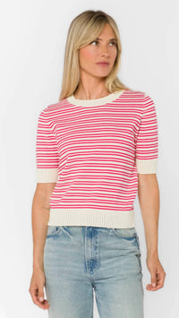 Velvet Heart - Short Sleeve Crewneck Sweater