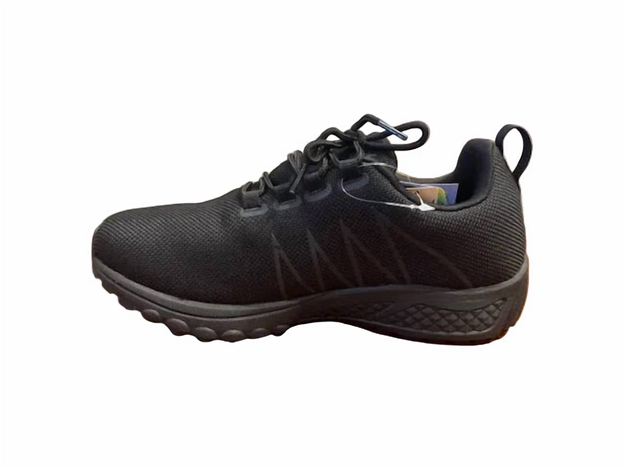 PROPET Men's Tour Knit Trek Shoes in obsidian black - men's sneaker - detail view