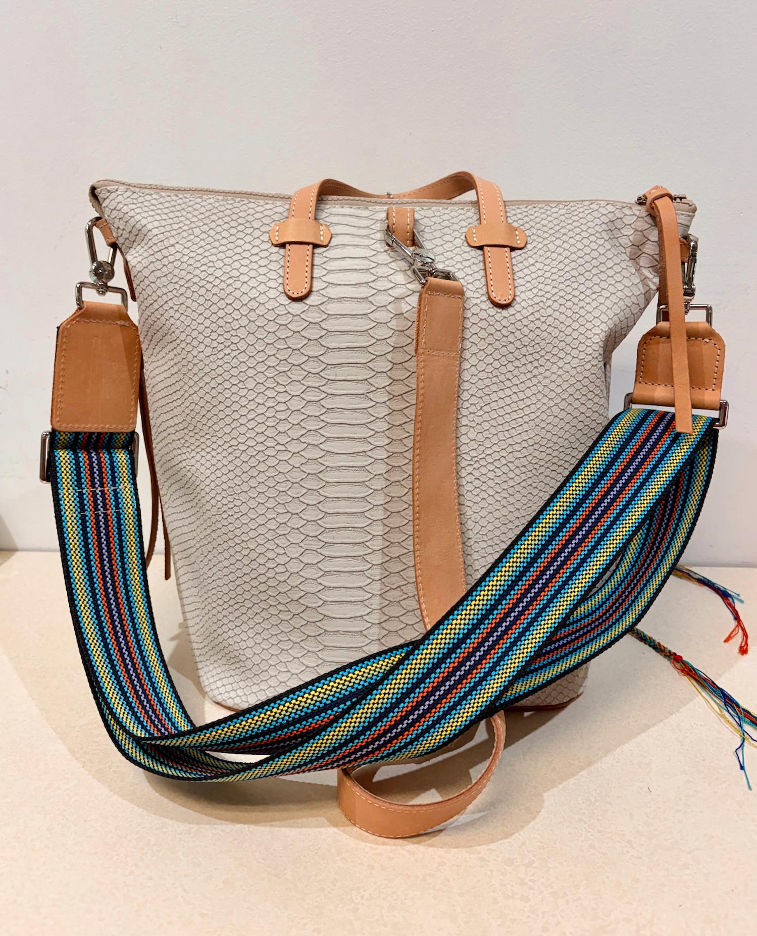 Consuela - Women's Thunderbird Snake Embossed Sling Crossbody Tote Bag