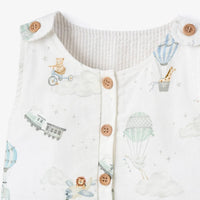 Elegant Baby - Kids Up & Awa Oxford Jon Jon Romper