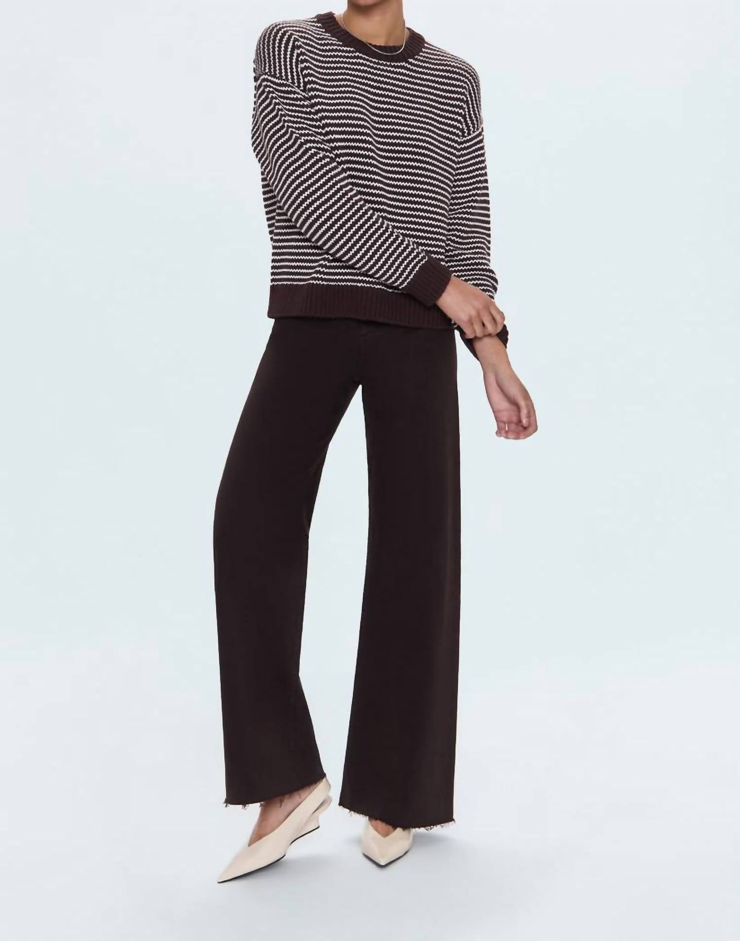 Pistola - Aura Relaxed Crew Neck Sweater