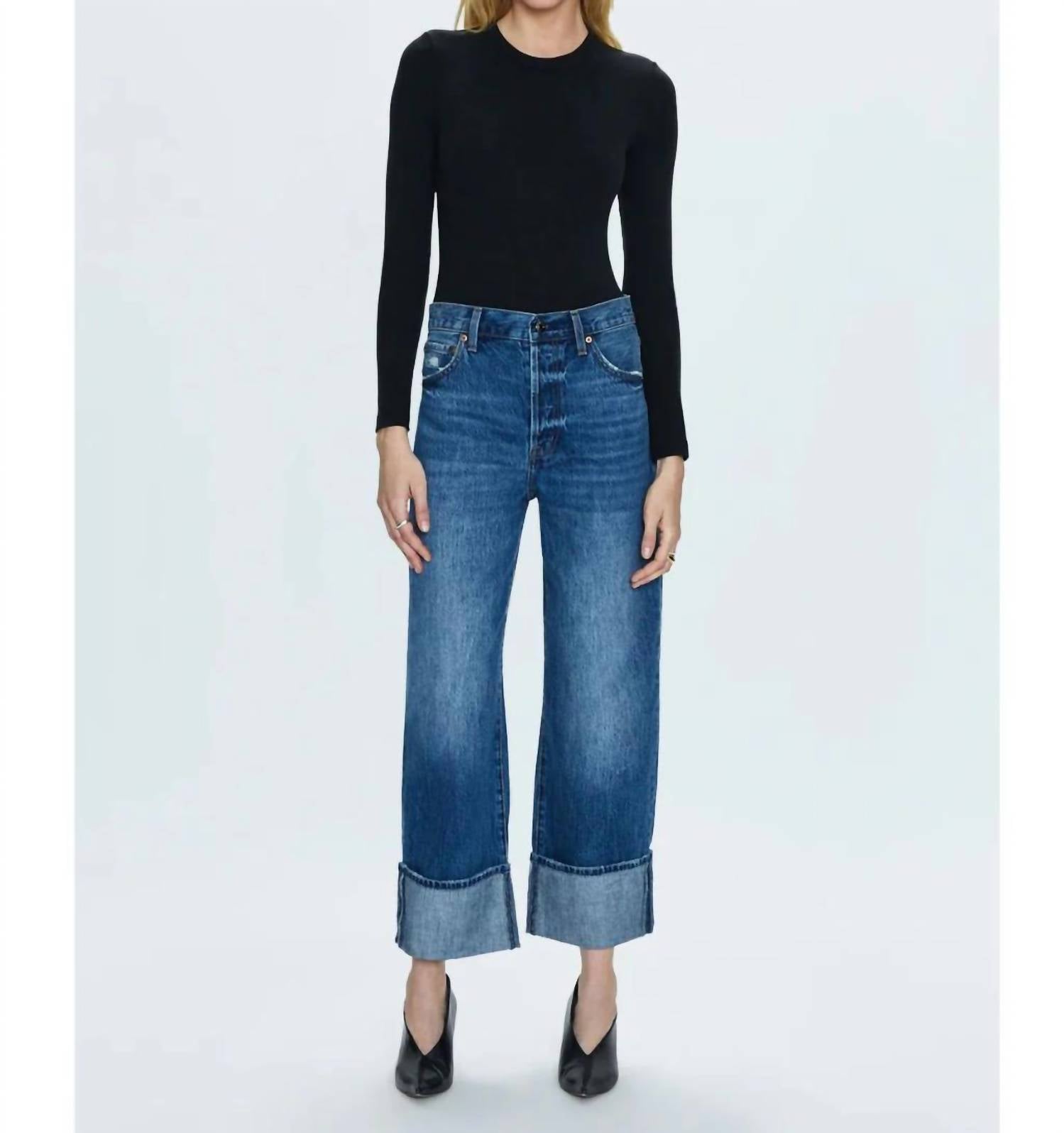 Pistola - Ryder High Rise Cuffed Jeans