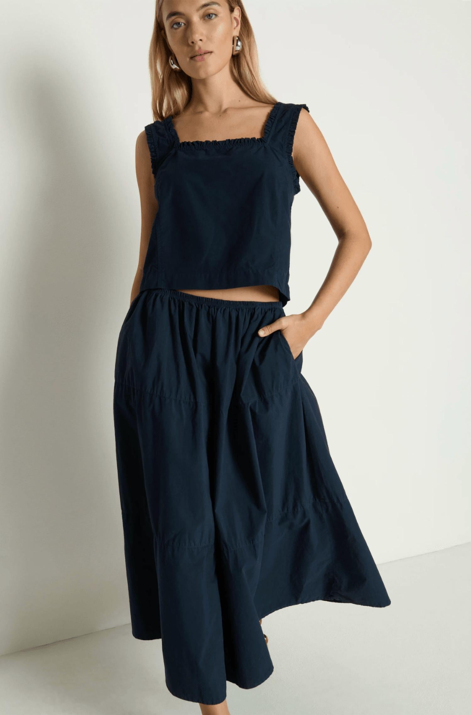 Nation Ltd - Karin tiered skirt
