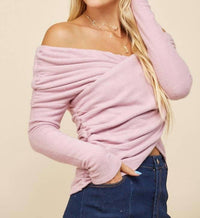 Wisteria Lane - Skies Off-shoulder Top