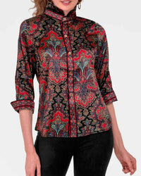 Gretchen Scott - Boyfriend Button Up Blouse